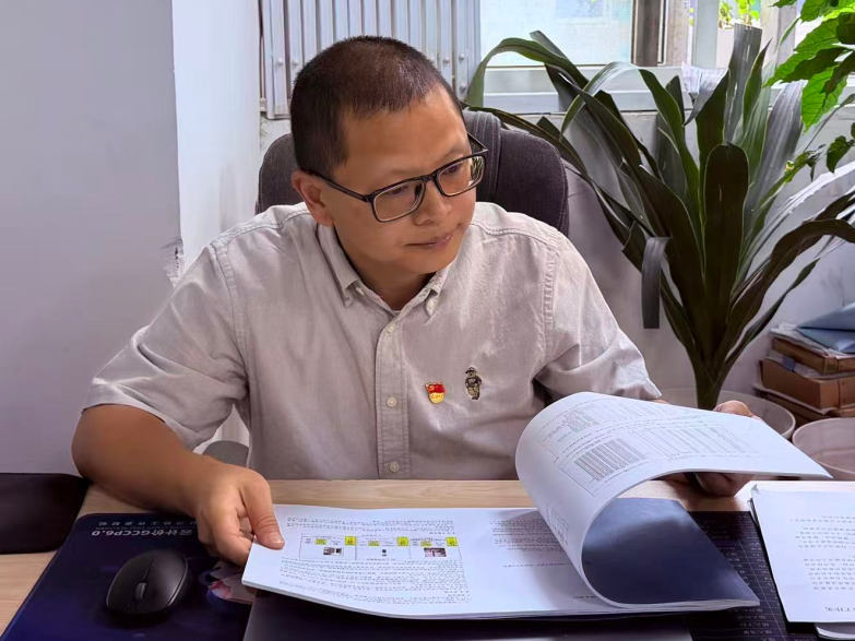 实干显担当·身边的共产党员——嘉来建工工程管理部经理 魏吉昌